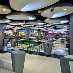 This Isn’t a Spaceship, but a Food Court