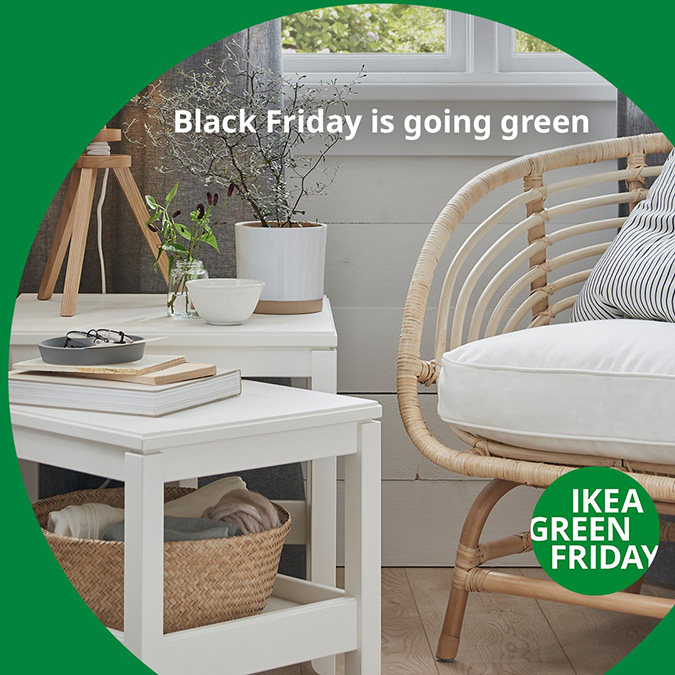 At Ikea, Green Remains the New Black